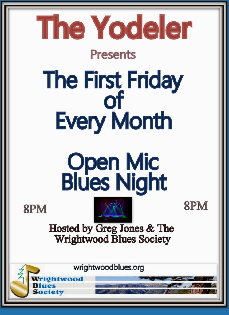 Open Mic Blues Night, at the Yodler